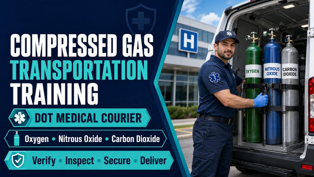 DOT Medical Courier Compressed Gas Transportation Safety Training