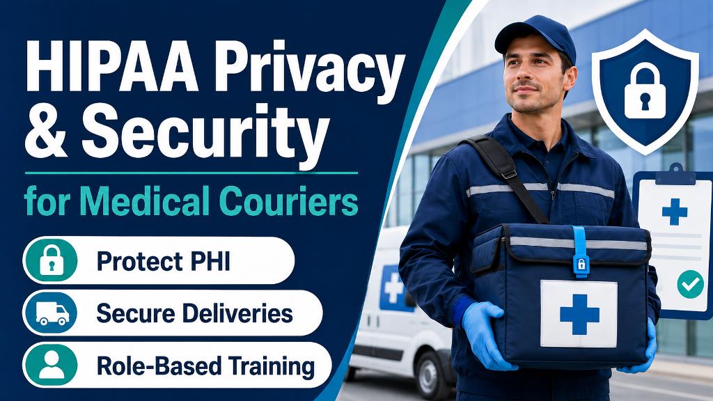 HIPAA Privacy & Security in Medical Courier Operations Training