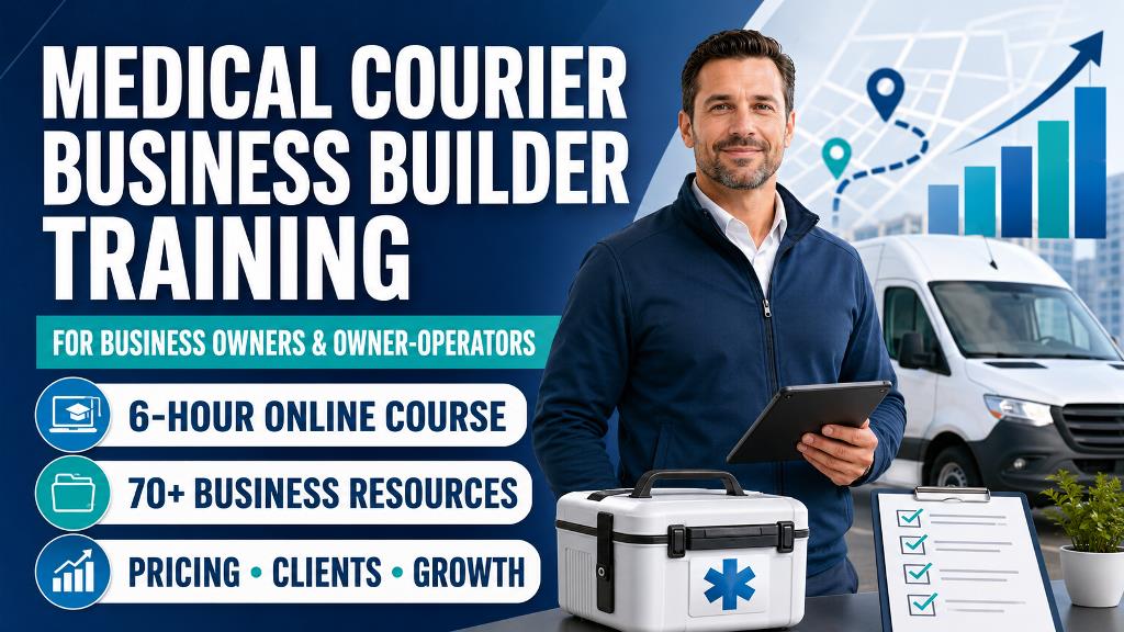 Medical Courier Business Builder Training
