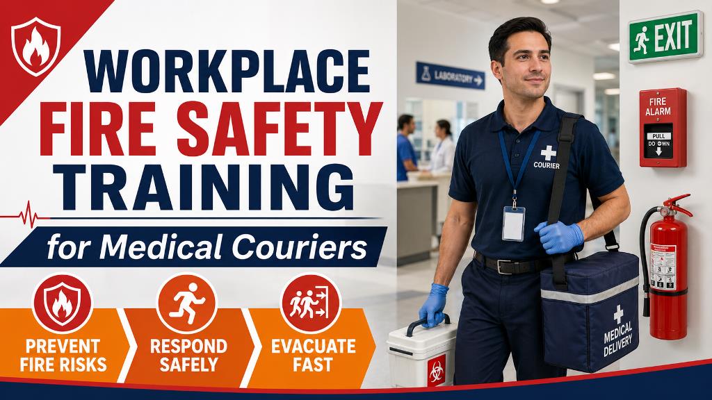 Workplace Fire Safety Training for Medical Couriers