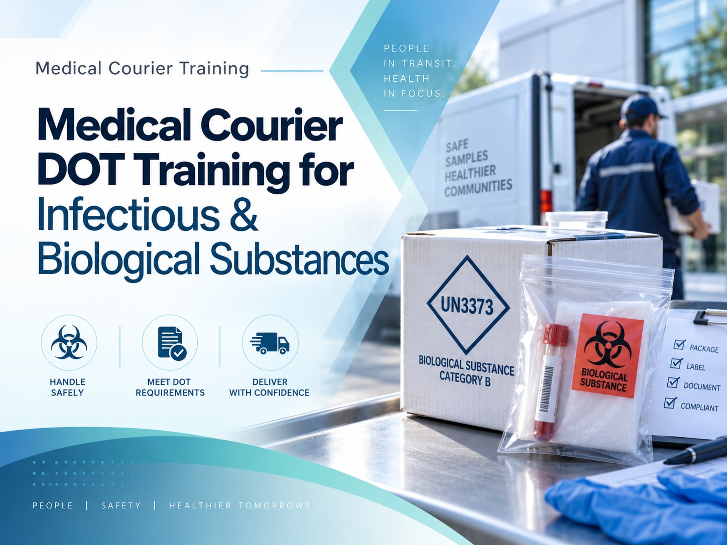 Medical Courier DOT Training for Infectious & Biological Substances Medical Courier DOT Training for Infectious & Biological Substances